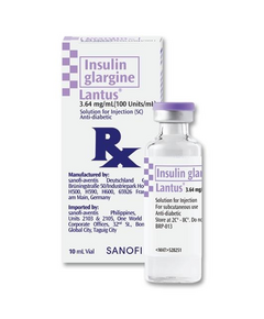 Image of LANTUS INSULIN GLARGINE 100IU SOLUTION FOR INJECTION 10ML