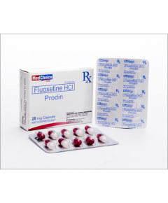 Image of PRODIN FLUOXETINE HYDROCHLORIDE 20MG CAPSULE 1'S