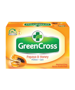 Image of GREEN CROSS PAPAYA & HONEY SOAP 85G