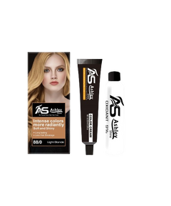 Image of ASHLEY SHINE BIO NATURAL GLOSSY HAIR COLOR CREAM LIGHT BLONDE 88/0