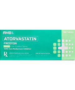 Image of FREDTOR ATORVASTATIN 10MG FILM-COATED TABLET 1'S