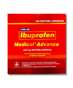 Image of MEDICOL ADVANCE IBUPROFEN 200MG - 1 BOX X 10 CAPS