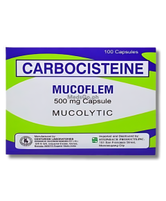 Image of MUCOFLEM CARBOCISTEINE 500MG - 1 CAPSULE