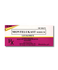 Image of LEUKOREX MONTELUKAST SODIUM 10MG FILM-COATED TABLET 1'S