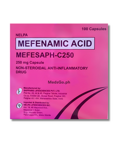 Image of MEFESAPH-C250 MEFENAMIC ACID 250MG - 1 BOX X 100 CAPS