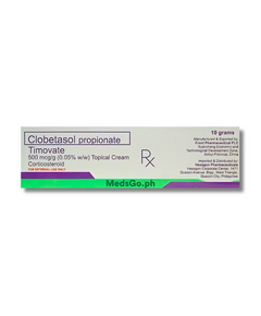 Image of TIMOVATE CLOBETASOL PROPIONATE 500MCG / ML TOPICAL CREAM 10G