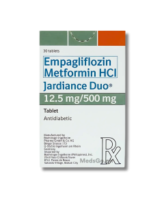 Image of JARDIANCE DUO EMPAGLIFLOZIN / METFORMIN 12.5MG / 500MG - 1 TABLET