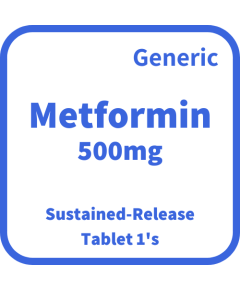 Image of RITEMED SR METFORMIN 500MG SUSTAINED RELEASE TABLET 1'S