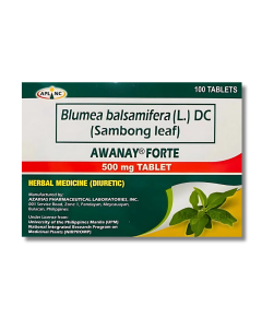 Image of AWANAY FORTE BLUMEA BALSAMIFERA (L.) DC (SAMBONG LEAF) 500MG TABLET 1'S