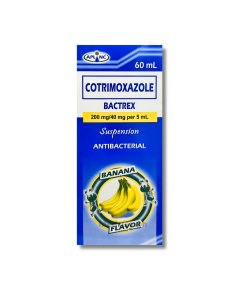 Image of BACTREX COTRIMOXAZOLE 200MG / 40MG PER 5ML SUSPENSION 60ML