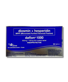 Image of DAFLON 1000 DIOSMIN / HESPERIDIN 900MG / 100MG - 1 TABLET