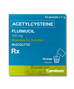 Image of FLUIMUCIL ACETYLCYSTEINE 100MG - 1 SACHET