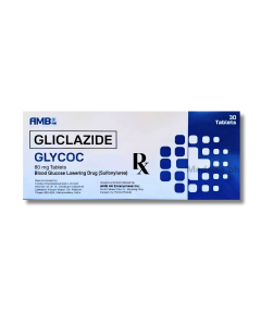 Image of GLYCOC GLICLAZIDE 80MG TABLET 1'S