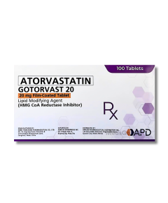 Image of GOTORVAST 20 ATORVASTATIN 20MG FILM-COATED TABLET 1'S