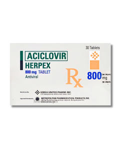 Image of HERPEX ACICLOVIR 800MG TABLET 1'S