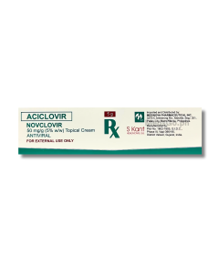 Image of NOVCLOVIR ACICLOVIR 50MG / G (5% W/W) TOPICAL CREAM 5G