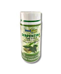 Image of BELLEVINE 500MG SERPENTINA HERBAL CAPSULE - 1 BOTTLE X 100 CAPS