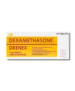 Image of DRENEX DEXAMETHASONE 3MG - 1 TABLET