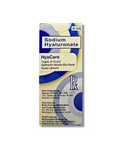 Image of HYACARE SODIUM HYALURONATE 0.1% EYE DROPS 6ML