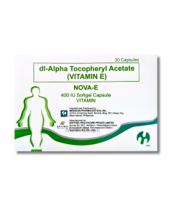 Image of NOVA-E VITAMIN E 400IU - 1 SOFTGEL CAPSULE