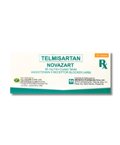 Image of NOVAZART TELMISARTAN 80MG - 1 TABLET