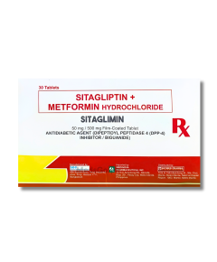 Image of SITAGLIMIN SITAGLIPTIN / METFORMIN 50MG / 500MG - 1 TABLET
