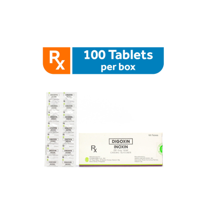 Image of INOXIN DIGOXIN 250MCG TABLET 100'S