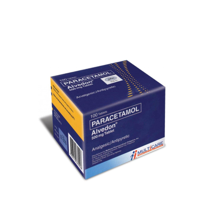 Image of ALVEDON PARACETAMOL 500MG TABLET 100'S