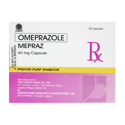 Image of MEPRAZ OMEPRAZOLE 40MG CAPSULE 20'S