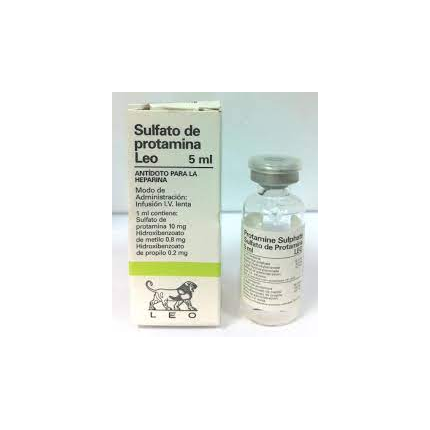 Image of HEPARIN LEO HEPARIN SODIUM 1000IU / ML SOLUTION FOR IV/SC INJECTION 5ML 50'S