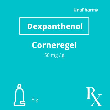Image of CORNEREGEL DEXPANTHENOL 50MG / G OPHTHALMIC GEL 5G