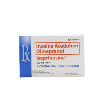 Image of ISOPRINOSINE INOSINE ACEDOBEN DIMEPRANOL 500MG TABLET 1'S