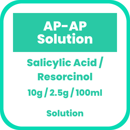 Image of AP-AP SOLUTION SALICYLIC ACID / RESORCINOL 10G / 2.5G PER 100ML TOPICAL SOLUTION 15ML