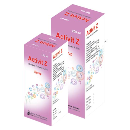 Image of ACTIVIT Z MULTIVITAMINS / ZINC SYRUP 100ML