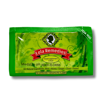 Image of LOLA REMEDIOS MINT / HONEY / GINGER / CLOVE / FENNEL SYRUP 15ML 1'S