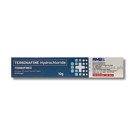 Image of TERBIFRED TERBINAFINE 10MG / G (1% W/W) TOPICAL CREAM 10G