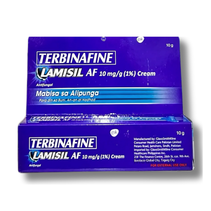 Image of LAMISIL AF TERBINAFINE HYDROCHLORIDE 10MG / G (1.0%) CREAM 10G