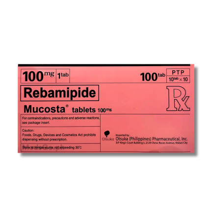 Image of MUCOSTA REBAMIPIDE 100MG TABLET 1'S