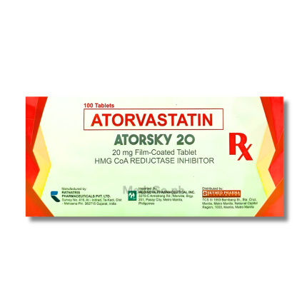 Image of ATORSKY 20 ATORVASTATIN 20MG - 1 TABLET