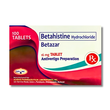 Image of BETAZAR BETAHISTINE 16MG - 1 TABLET