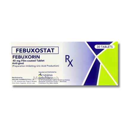 Image of FEBUXORIN FEBUXOSTAT 40MG - 1 TABLET