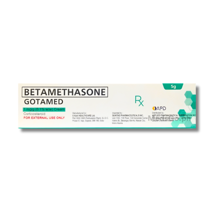 Image of GOTAMED BETAMETHASONE 1% CREAM 10G