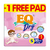 Image of EQ DRY DISPOSABLE BABY DIAPERS S 20+1