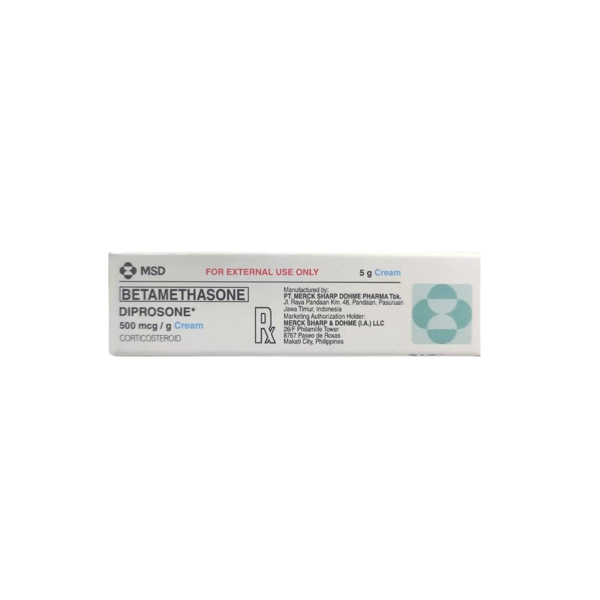 Image of DIPROSONE BETAMETHASONE DIPROPIONATE 500MCG / G CREAM 5G
