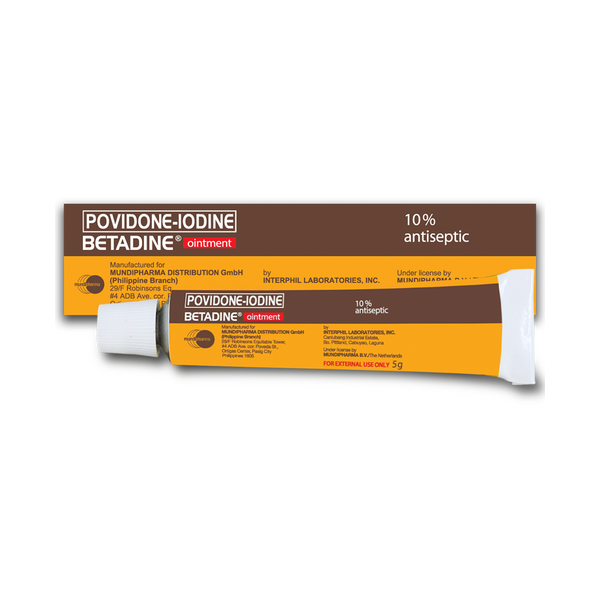 Image of BETADINE POVIDONE-IODINE 10.0% OINTMENT 5G