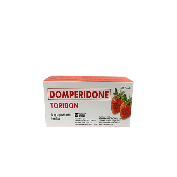 Image of TORIDON DOMPERIDONE 10MG DISPERSIBLE TABLET 1'S