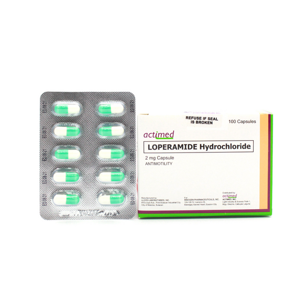 Image of ACTIMED LOPERAMIDE 2MG CAPSULE 1'S