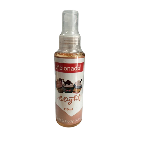 Image of AFICIONADO BATH & BODY SPRAY DELIGHT 110ML