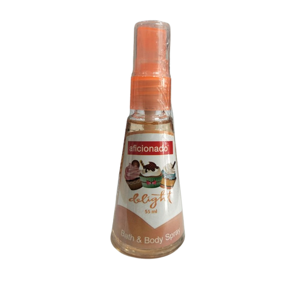 Image of AFICIONADO BATH & BODY SPRAY DELIGHT ORANGE  55ML