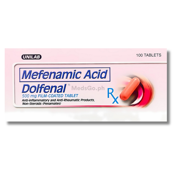 Image of DOLFENAL MEFENAMIC 500MG - 1 BOX X 100 TABS